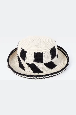 French Connection 100% Cotton Crochet HatJeden