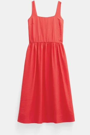 Hush Puppies Square Neckline Midi Ballerina DressXS