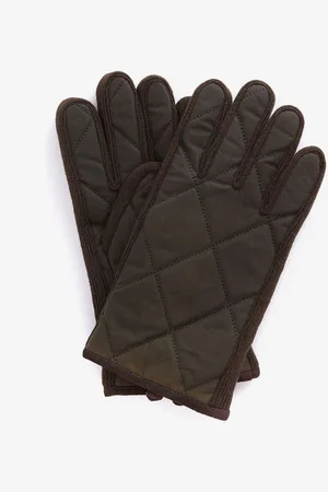 Barbour Rękawiczki woskowane Winterdale z pikowaniemS
