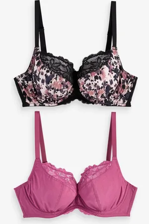Next DD+ Non Pad Wired Full Cup Microfibre Lace Bras85E