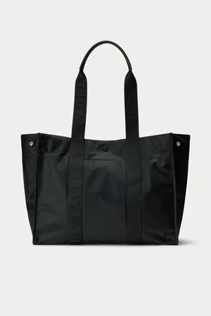 Ralph Lauren Stevie Nylon Logo Handle Tote BagJeden