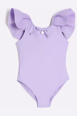 River Island Girls Shell Charm Swimsuit8692 cm