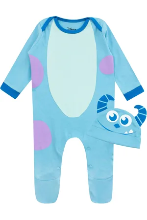 Character Monsters Inc Sully 100% Cotton Sleepsuit and Hat Set3