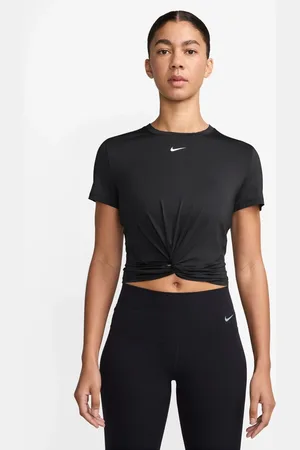 Nike One Classic Dri-FIT Twist Short-Sleeve TopS