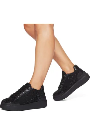 Kurt Geiger LILIA Black TrainersEU 40 (UK 7)