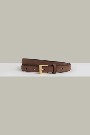 Reiss Holly Thin Leather BeltL