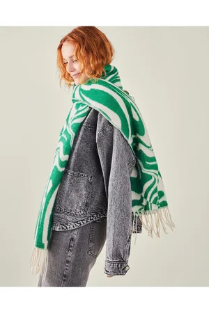 Accessorize Abstract Print Blanket ScarfJeden