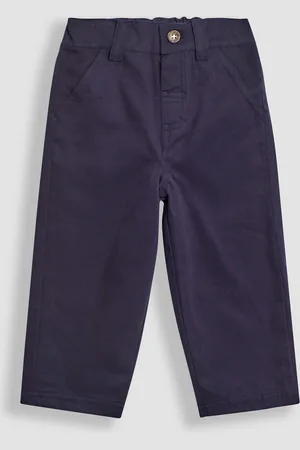 JoJo Maman Bébé Jersey Lined Twill Trousers1.5