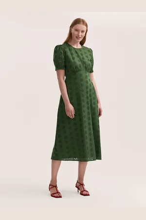 Finery London Mela Cotton Broderie Midi Tea Dress46