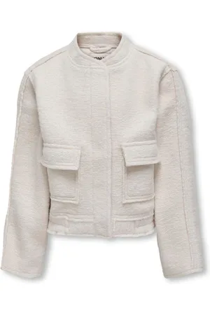 ONLY Grey Boucle Bomber Jacket11 lat (146 cm)