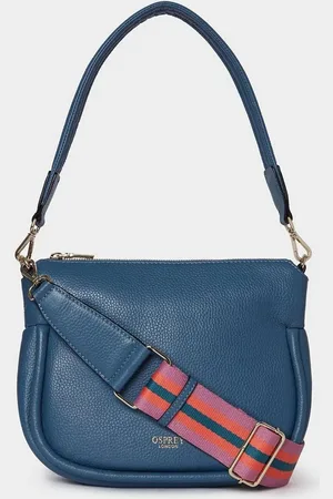 Osprey Blue The Hendrix Leather Shoulder BagJeden