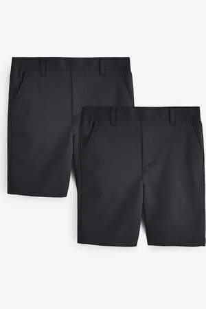 Clarks Regular Boys Pull-On School Shorts 2 Pack134140 cm