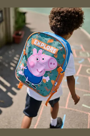 Character George Pig Backpack and Lunchbag SetJeden