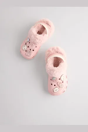 Next Faux Fur Lined Clog SlippersEU 39 (UK 6)