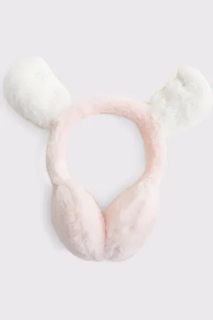 Abercrombie & Fitch Pink Christmas Reindeer Antler Ear MuffsJeden