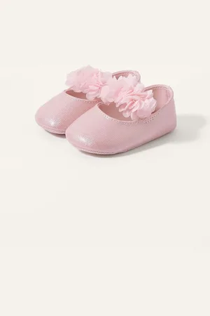 Monsoon Shimmer Corsage Booties6