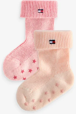Tommy Hilfiger Baby Pink Socks 2 Pack3