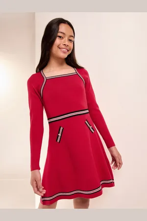 Lipsy London Dzianinowa sukienka z lamówkami (5-16 lat)16 lat (176 cm)