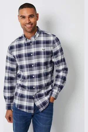 Threadbare Koszula z długim rękawem w kratę , 100% bawełnaM