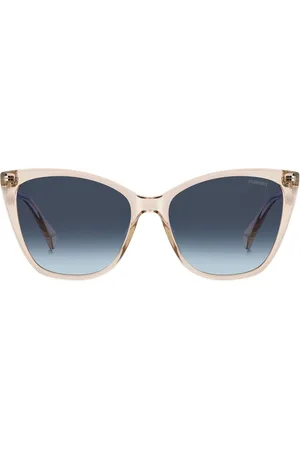 Polaroid Nude Rectangular SunglassesJeden