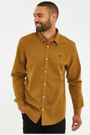 Threadbare 100% Cotton Oxford Long Sleeve ShirtS