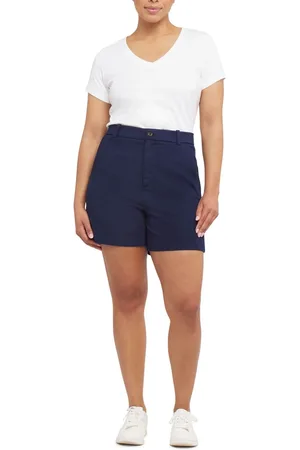 Spanx Supersmooth Stretch Twill Shorts, 5"M