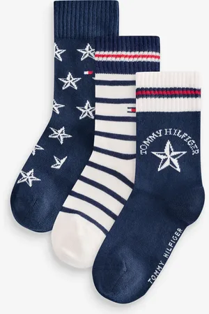 Tommy Hilfiger Kids Blue Socks 3 PackEU 27 (UK 9)