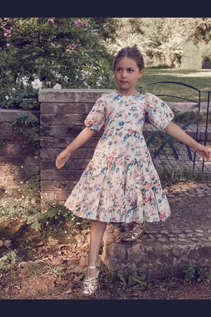 Laura Ashley Print Cotton Prom Dress6 lat (116 cm)