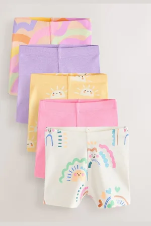 Next Ribbed Cycle Shorts 5 Pack (3mths-7yrs)104110 cm