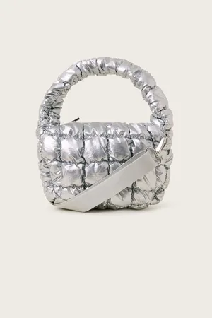 Monsoon Quilted Metallic Tote BagJeden