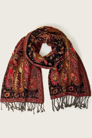Monsoon Jade Large Paisley ScarfJeden