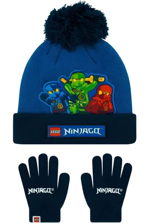 Character Boys LEGO Ninjago Winter Hat and Gloves SetJeden