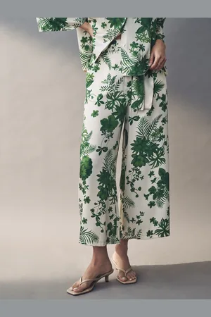 MARELLA Emme Marella Green Risico Long Trousers38