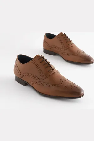 Next Leather Oxford Brogue ShoesEU 40 (UK 6.5)