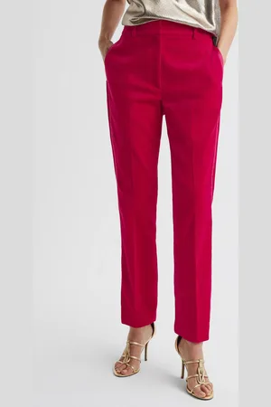 Reiss Rosa Velvet Tapered Suit Trousers34 R