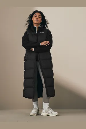 Columbia Puffect Long Padded Black GiletS