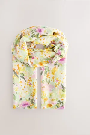 Next Floral Print Lightweight ScarfJeden