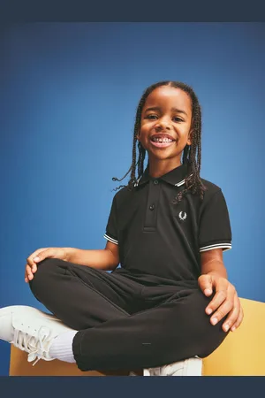 Fred Perry Kids Twin Tipped 100% Cotton Polo Shirt5