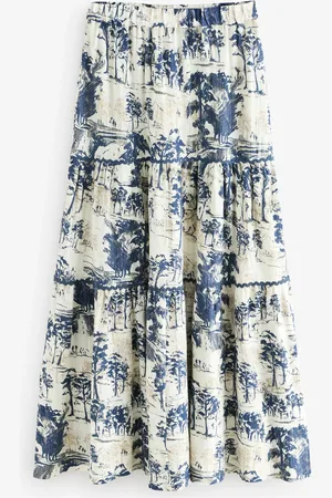 Next Spódnica maxi, 100% bawełny44 Krótki