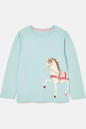 Joules Dziewczęca koszulka Ava z aplikacjami24 Months (92cm)