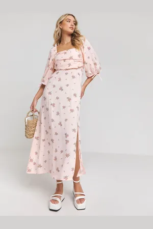 Simply Be Soft Volume Midi Dress54