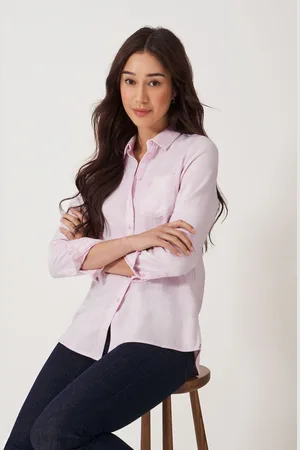 J.Crew Company Pink Brushed Flannel Check 100% Cotton Shirt44
