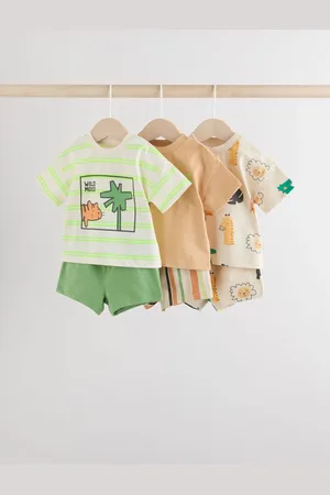 Next Baby Tops and Shorts Set 6 Piece6