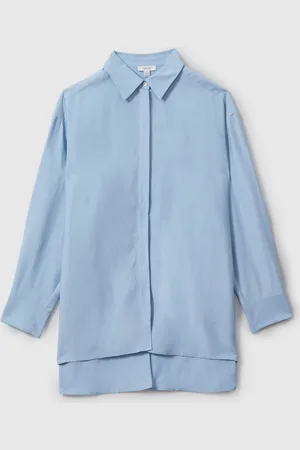 Reiss Beatrix Oversized Shirt With Linen32