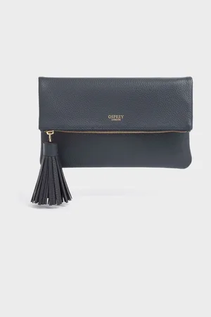 Osprey Blue The Bexley Leather ClutchJeden