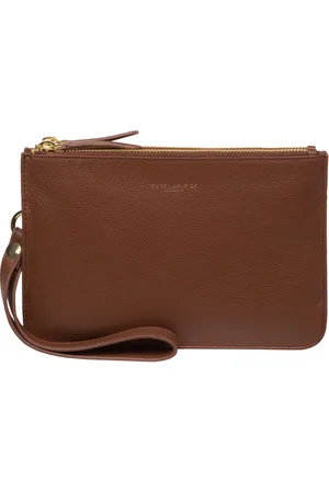 PURE LUXURIES LONDON Addison Nappa Leather Clutch BagJeden
