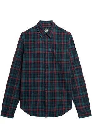 Superdry Koszula Vintage w kratę, 100% bawełnaXXL