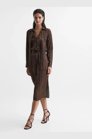 Reiss Penny Stripe Shirt Dress42