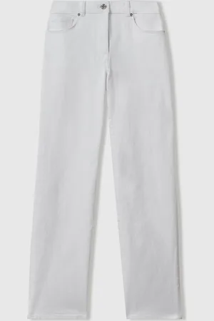 Reiss Selin Mid-Rise Straight-Leg Jeans29 R