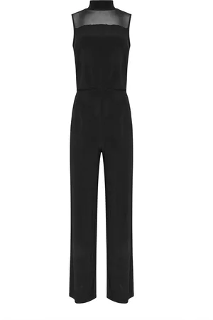 Long Tall Sally Mesh Sleeveless Jumpsuit44 Wysoki